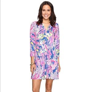 EUC Lilly Pulitzer Banyan Dress Sunken Treasure